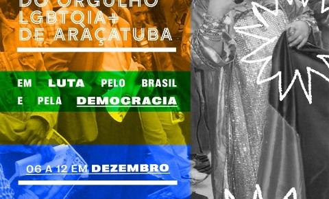 Segunda edição da Parada do Orgulho LGBTQIA+ de Araçatuba acontece de 6 a 12 de dezembro