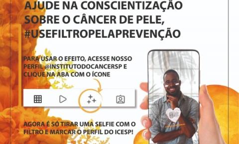 Câncer de pele: Icesp lança campanha digital #UseFiltroPelaPrevenção