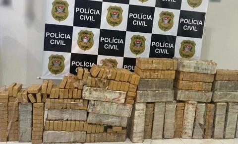 Dise de Tupã detém dupla transportando cerca de 430 quilos de drogas em rodovia no interior de SP